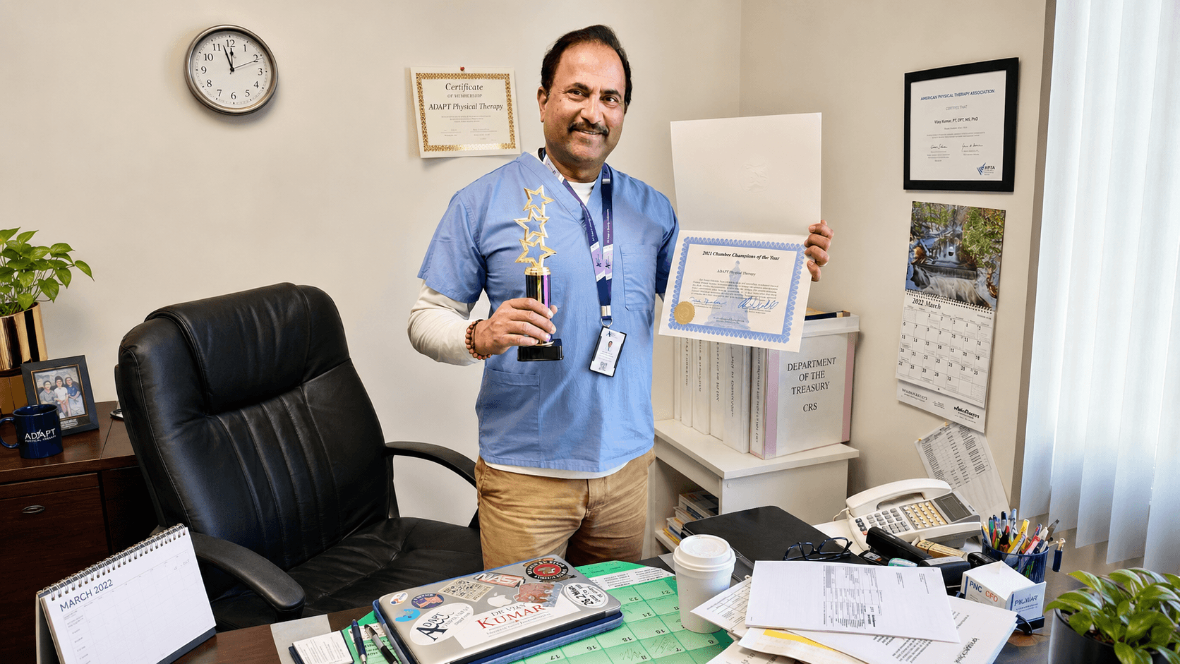 Recognition for Service and Excellence from Dr. Vijay Kumar media gallery